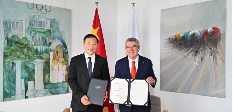 China Media Group et le Comité international olympique signent un accord de coopération